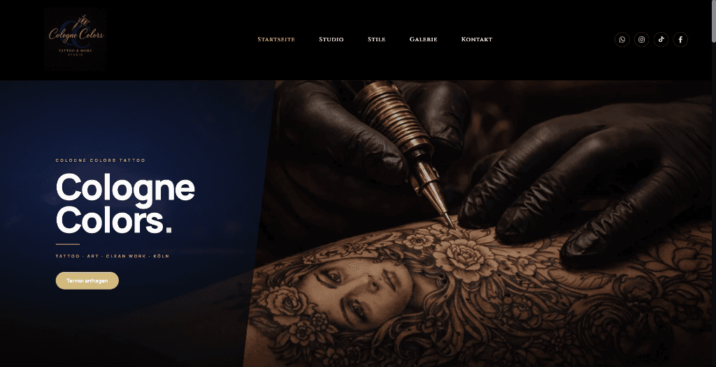 Cologne Colors Tattoo